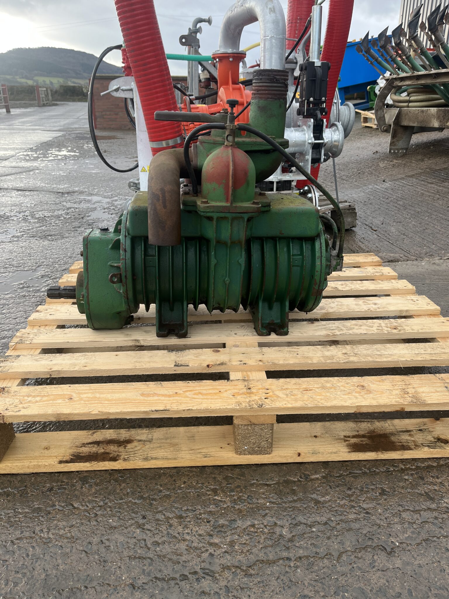 Slurry Tanker Vacuum Pump CHM Callum Hughes Machinery